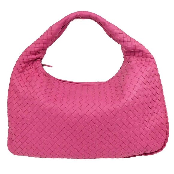 Bottega Veneta Pink Intrecciato Hobo Handbag - Picture 2 of 10